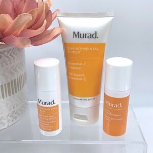 Murad Essential C‎ Cleanser Vita C Glycolic Serum Dark Spot Correcting Serum NEW